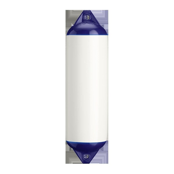 Track Usa 8.2 x 30 in. F-Series Boat Fender White TR3083642 - main
